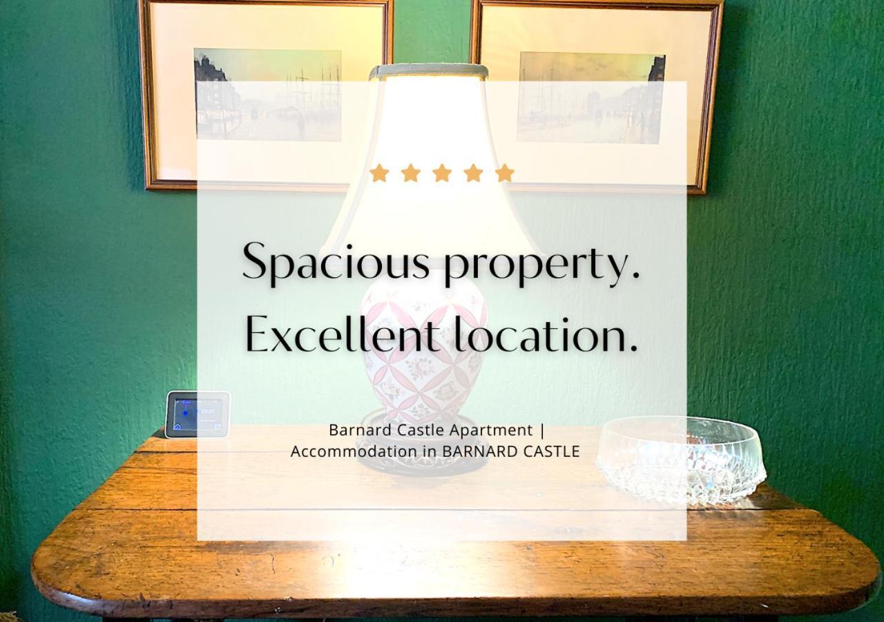 Spacious Georgian Apartment, Central Barnard Castle. Eksteriør bilde