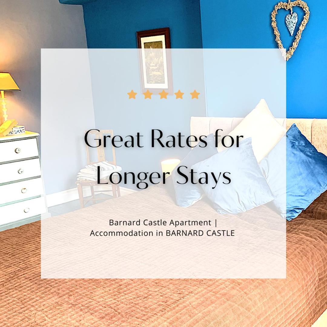 Spacious Georgian Apartment, Central Barnard Castle. Eksteriør bilde